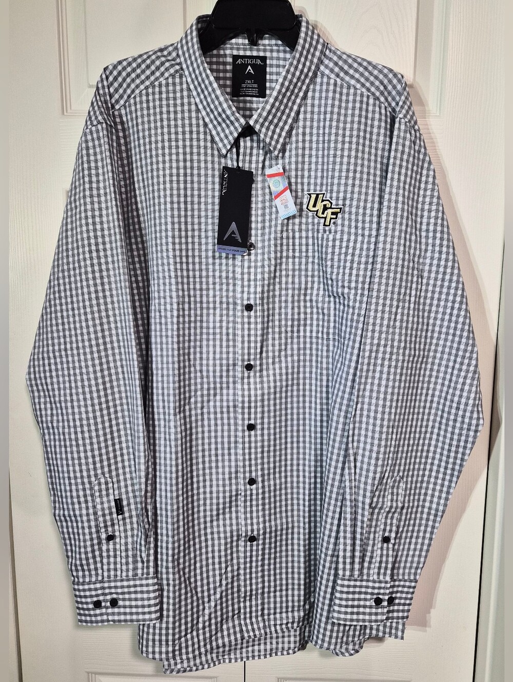 Men's Antigua UCF Knight's Woven Long Sleeve Button-Down Shirt Sz. 2XLT